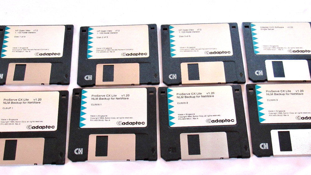Vintage Adaptec Software, Manuals, Disks