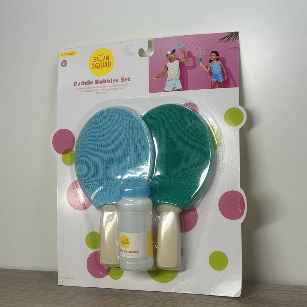 Sun Squad Paddle Bubbles Set
