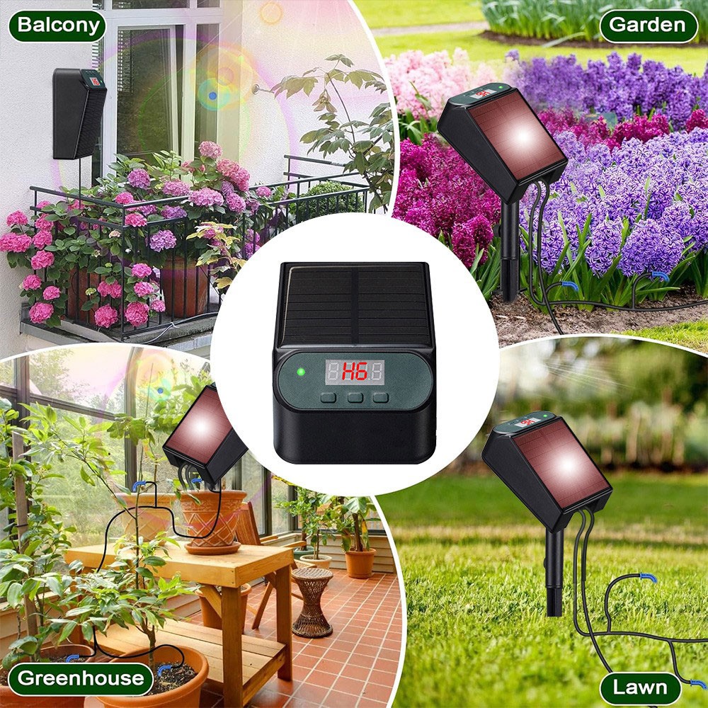 Solar Irrigation System Plant Watering Automatic Automatic System Set