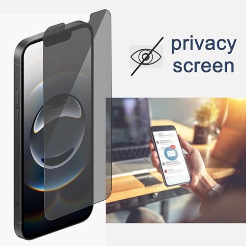 Privacy Screen Protector for iPhone 16e / iPhone 14 / iPhone 14/13/13 Pro