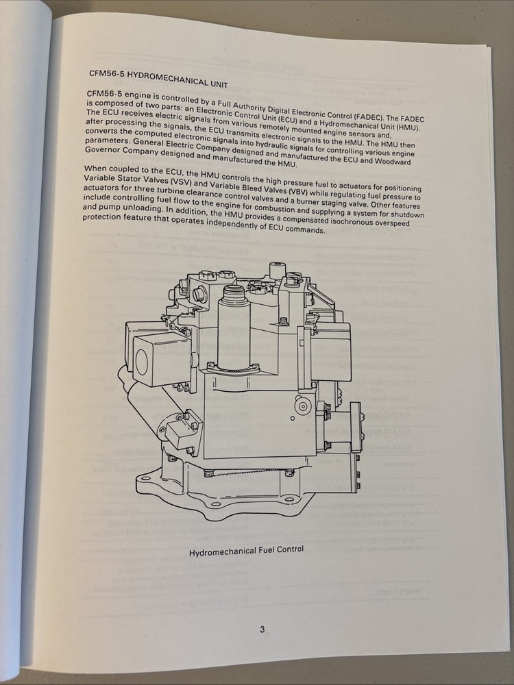 Woodward CFM56-5 Main Engine Control Training Manual