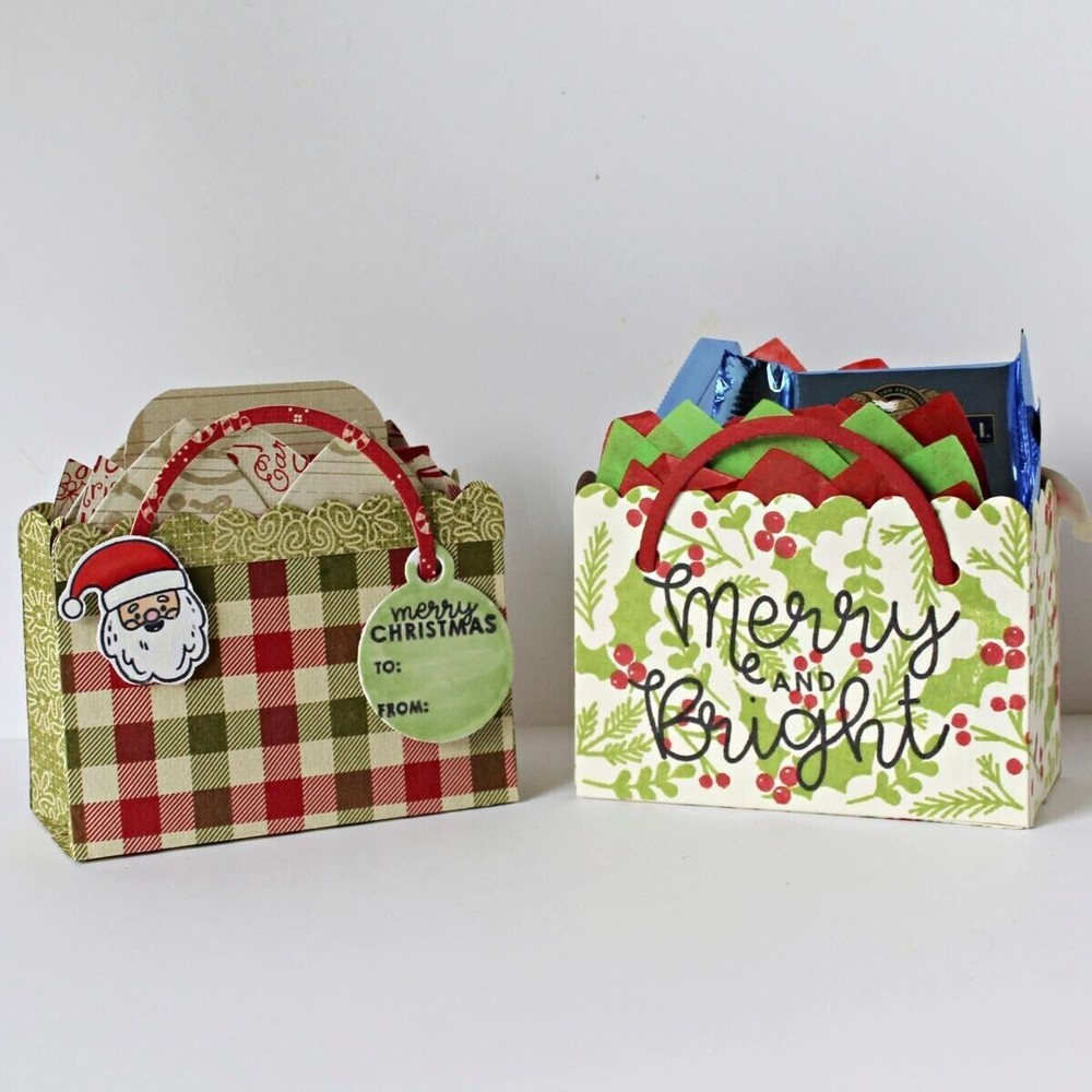 Diamond Press Nesting Christmas Box Dies Set New