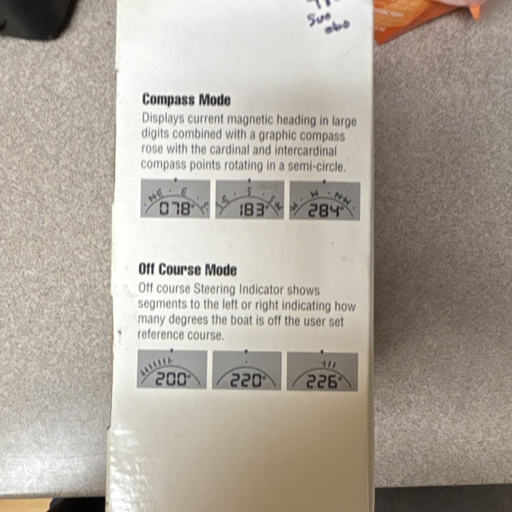 KVH Azimuth 1000 Marine Digital Compass - open box - Complete , last one left!