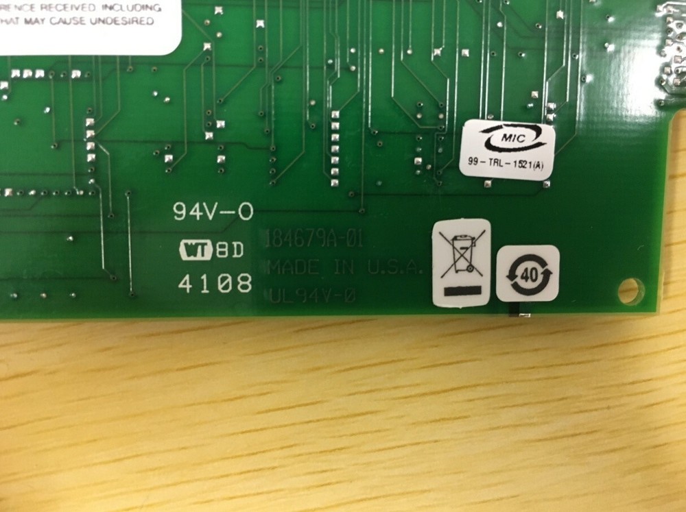 National Instruments PCI Data Aquisition Card 184679A-01