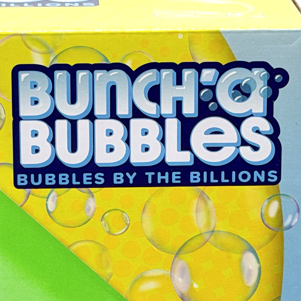 Bunch'a Bubbles Bubble Gun Blaster Green LED Lit Rechargeable New