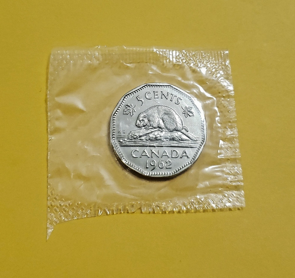 1962 Proof Like nickel from mint set