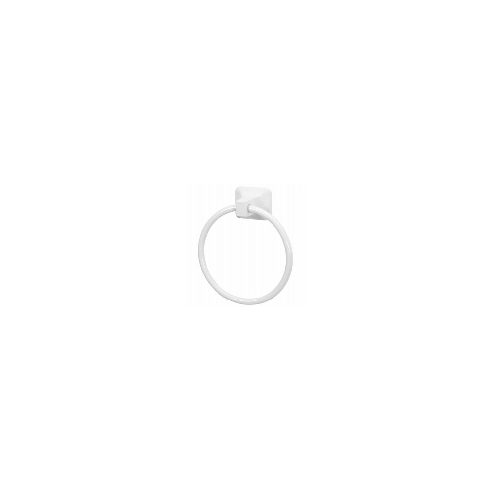 HomePointe 228794 Towel Ring, White - Quantity 1