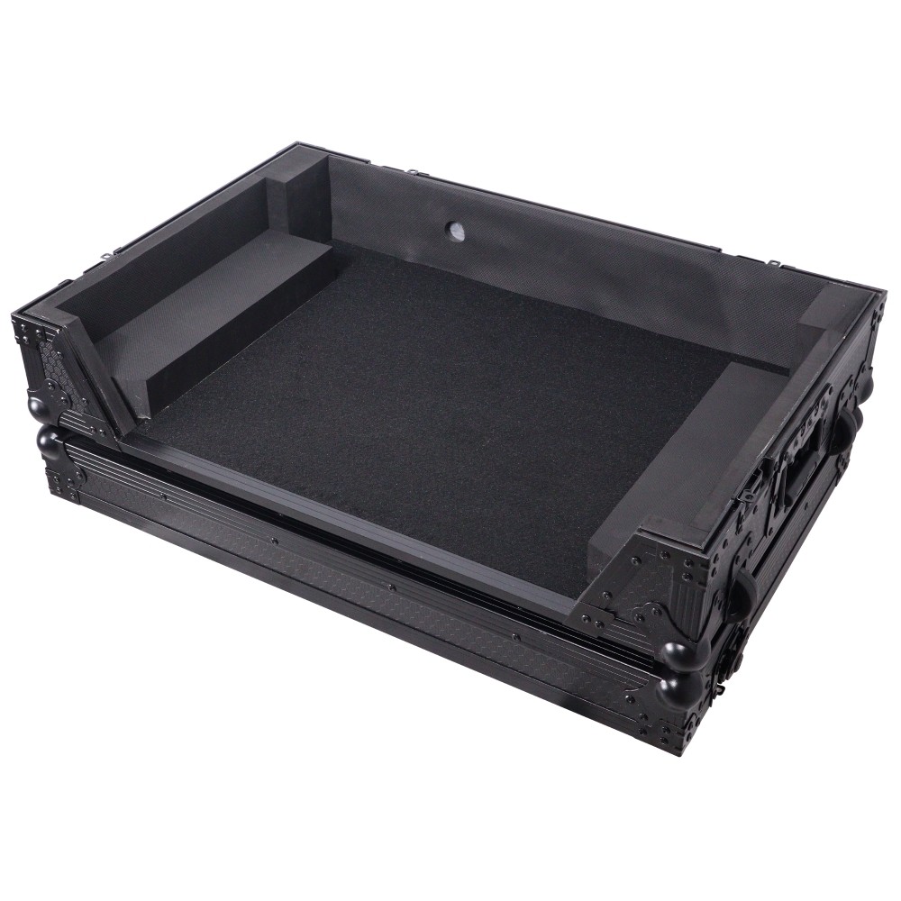 Flight Case For RANE SYSTEM ONE Dj Controller Wheels Black on Black 1U