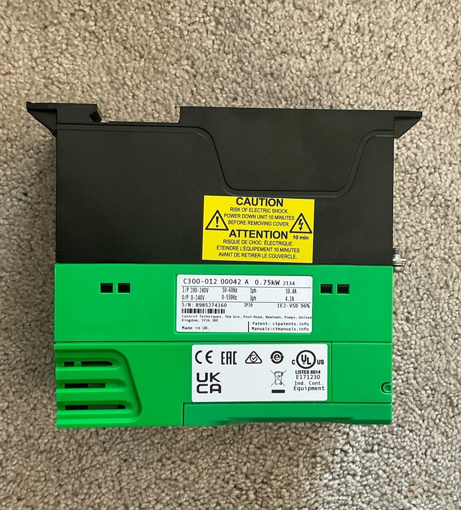 CONTROL TECHNIQUES Commander - C300-012 00042 A 0,75kW AC Speed Drive