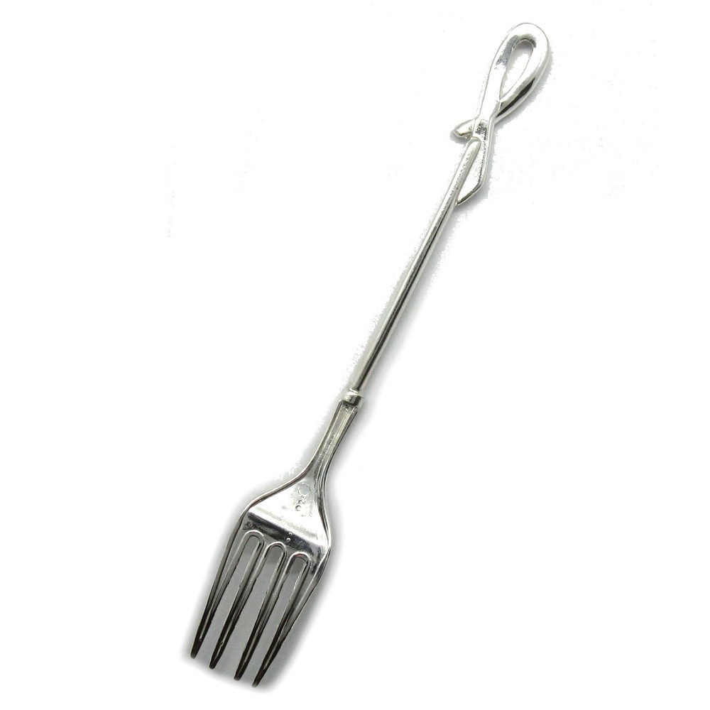 Solid Genuine Sterling Silver Fork Hallmarked 925 Handmade S000012 Empress