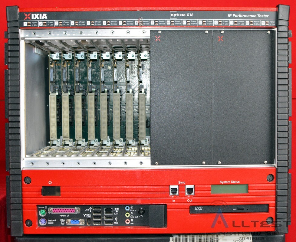 Ixia Optixia X16 IP Network Tester Mainframe