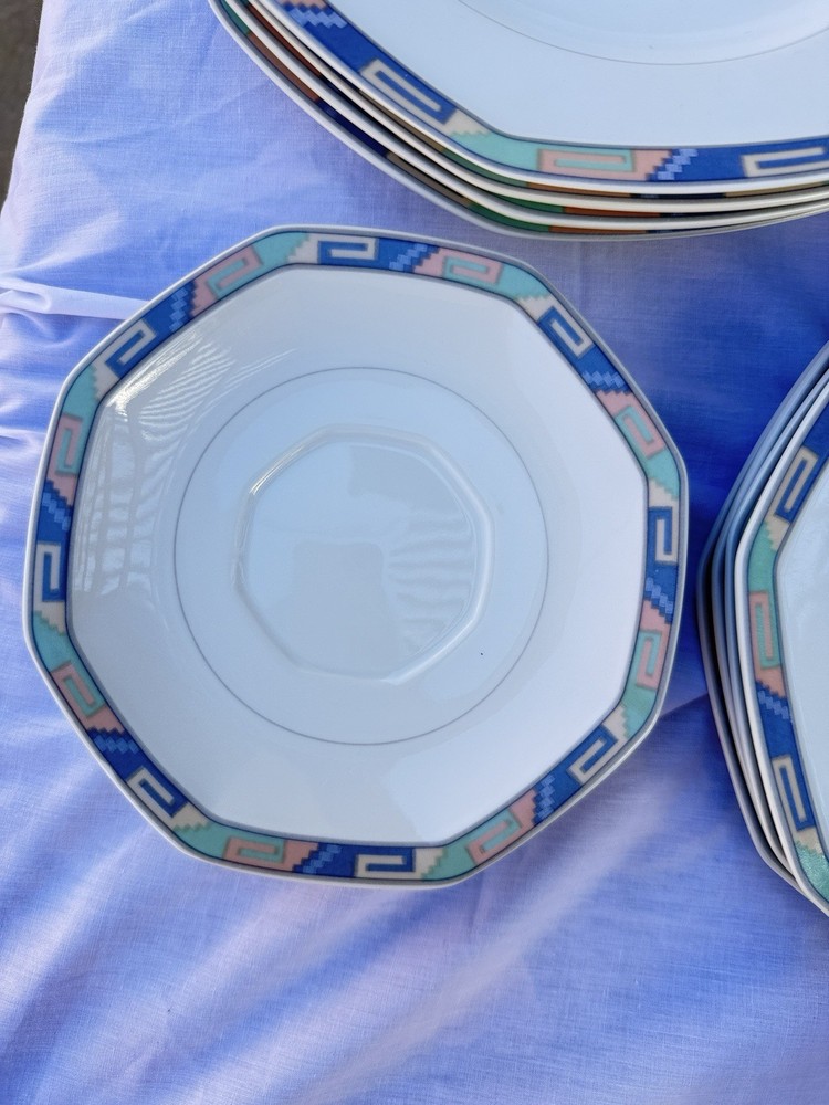 Christopher Stuart Southwest Porcelain Dinnerware Serve 4 (20 pieces )