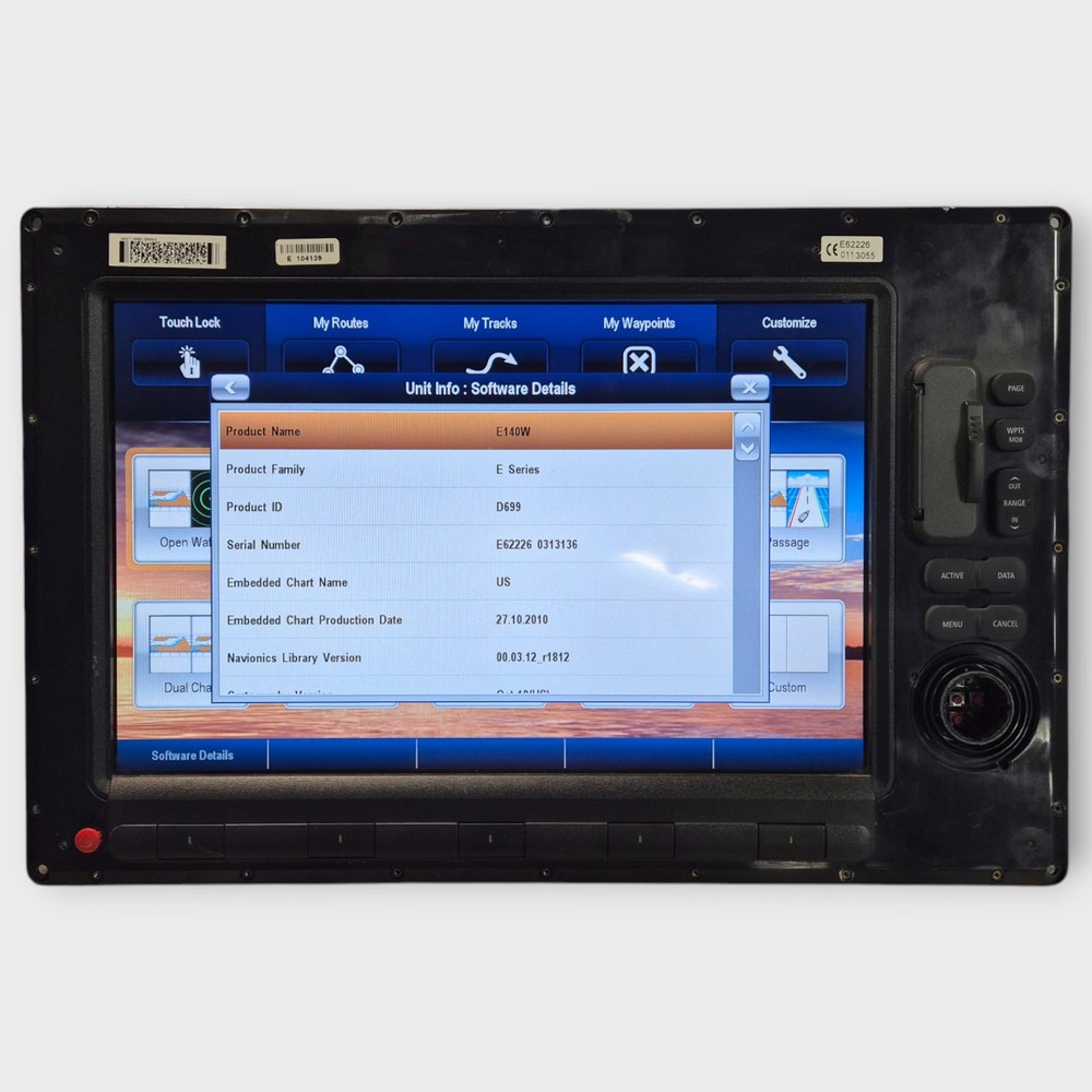 Raymarine E140W Power & Main Board PCB Pack for Widescreen Display E62226 Tested