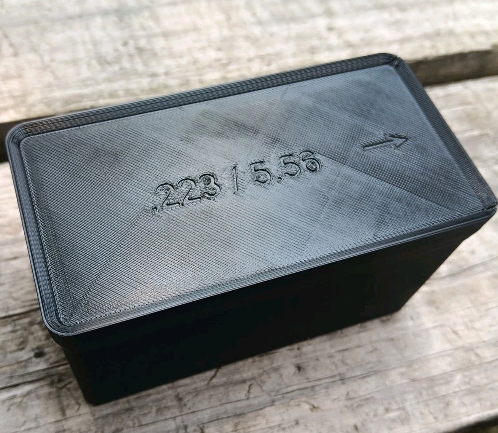 Stackable 5.56 / 2.23 Ammo Storage Case - Holds 50 Rounds