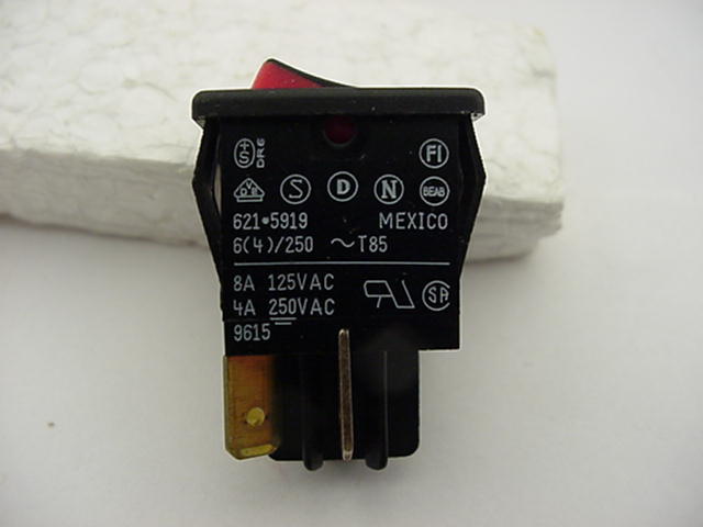 Carling Toggle Switch DPST 621-5919 Ships the Same Day