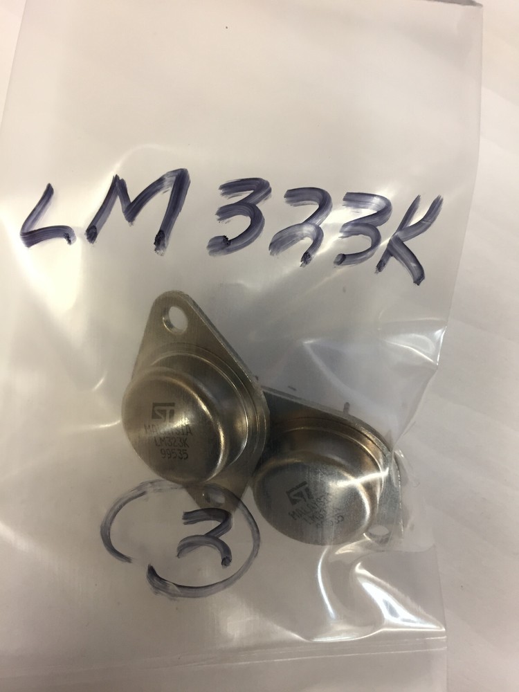 LM323K 	 IC REG LINEAR 5V 3A TO3 SAME AS NTE 931 2 PCS