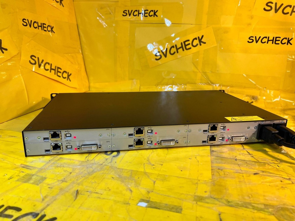 BLACK BOX ACXMODH6FPAC-R2 SERVSWITCH DKM NETWORK MODULAR EXTENDER DVI/USB