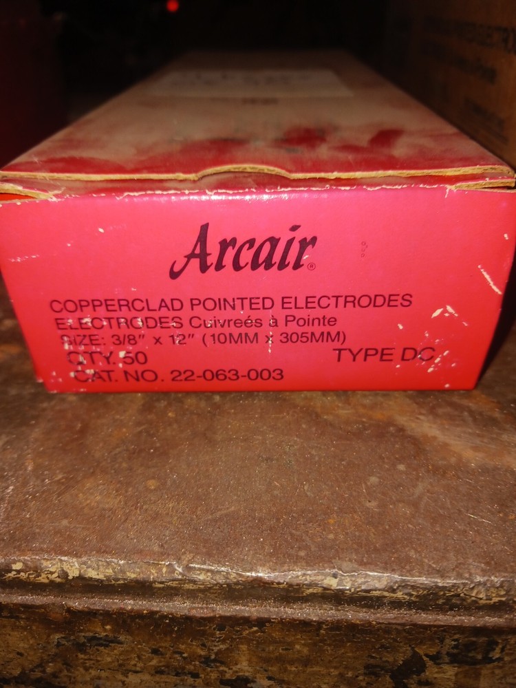 Arcair 3/8" carbon arc gouging electrodes. 10 electrode bundle!