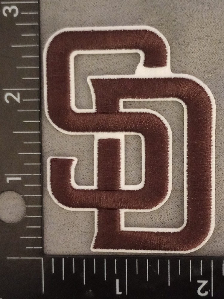 SAN DIEGO PADRES IRON ON PATCH