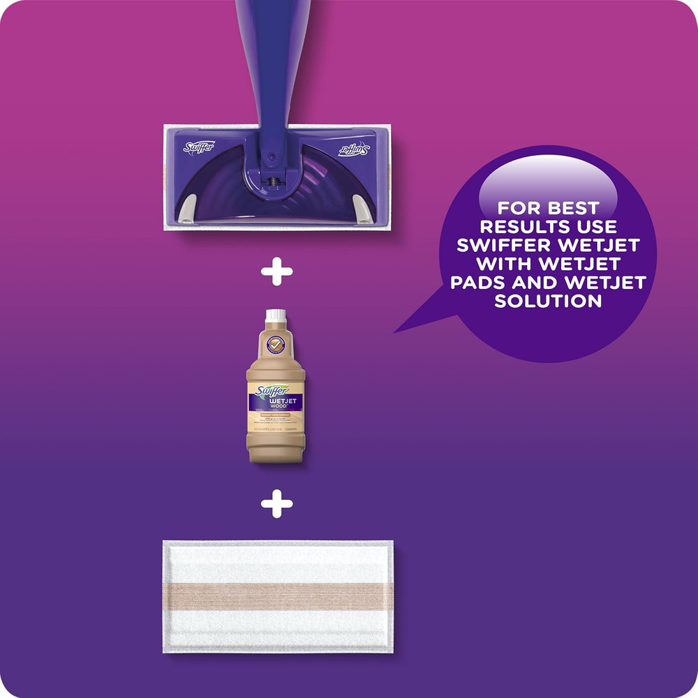 Wetjet Floor and Hardwood Multi-Surface Cleaner Solution Refills, Open Window Fr