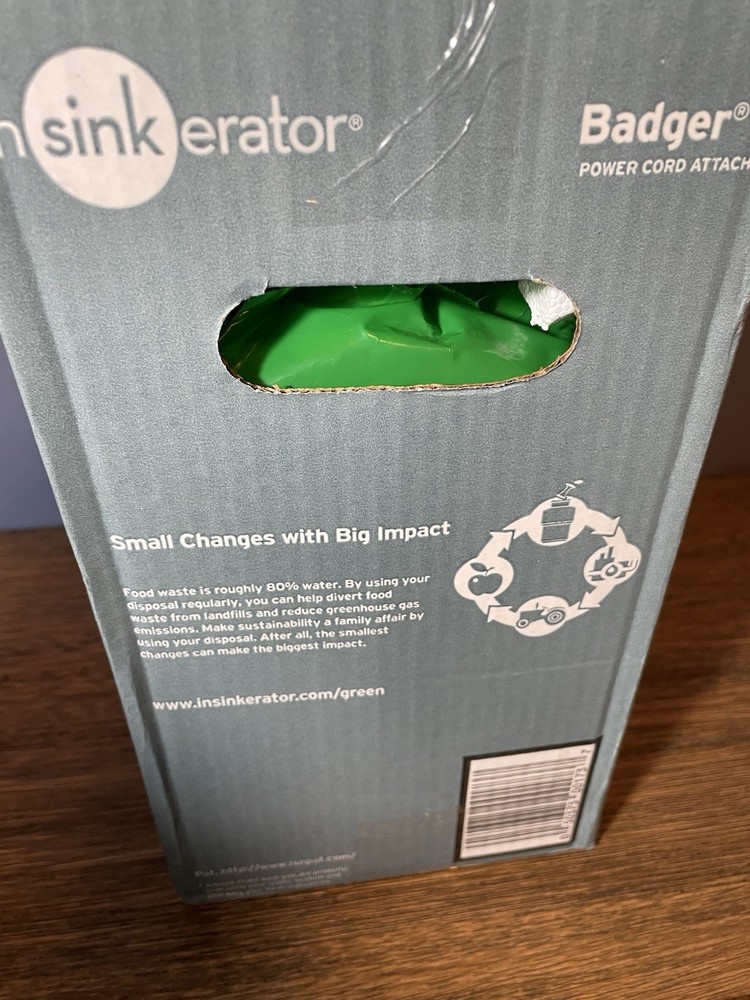 InSinkErator Badger 1/2HP Garbage Disposal Kitchen Sink Standard Series 5