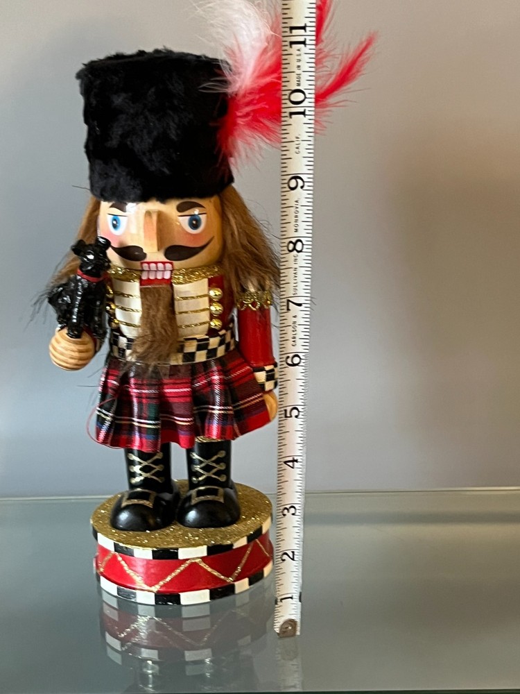 MacKenzie - Childs Tartastic Scottish Nutcracker