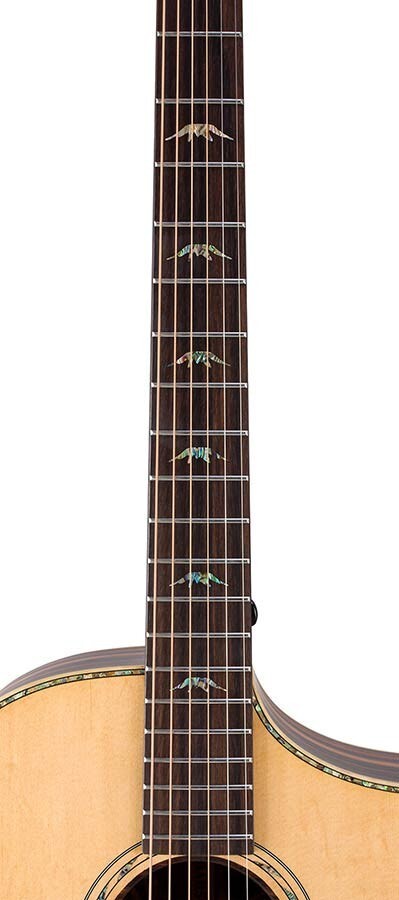 BROMO Guitar Fully Solid Rocky Mountain Series Cut + Pickup + Display Bag