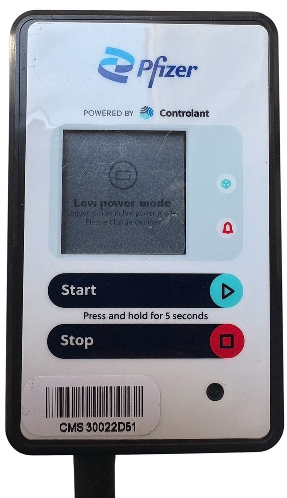 Pfizer Real-Time Logger CMS 30022D51 Controlant