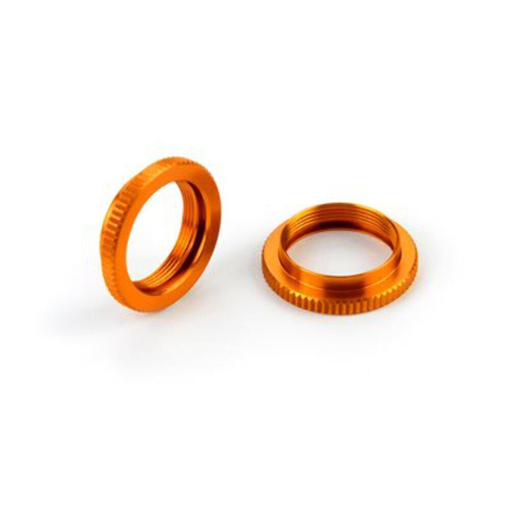 308044-O Xray ULP Alu Shock Adjustable Nut V2 Orange