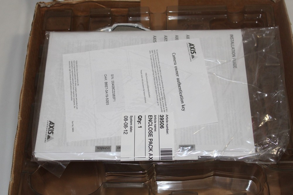 AXIS P3301 Dome Network IP POE Surveillance Security Camera 0290-001 (OPEN BOX)