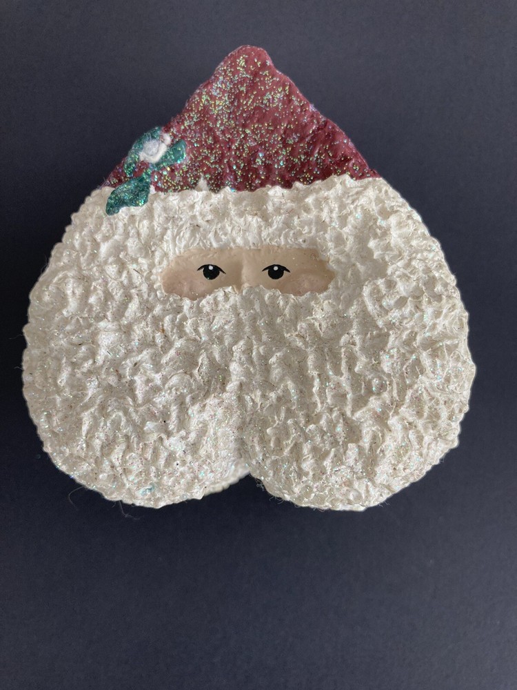 Belsnickle 1998 Santa Trinket Box NWT