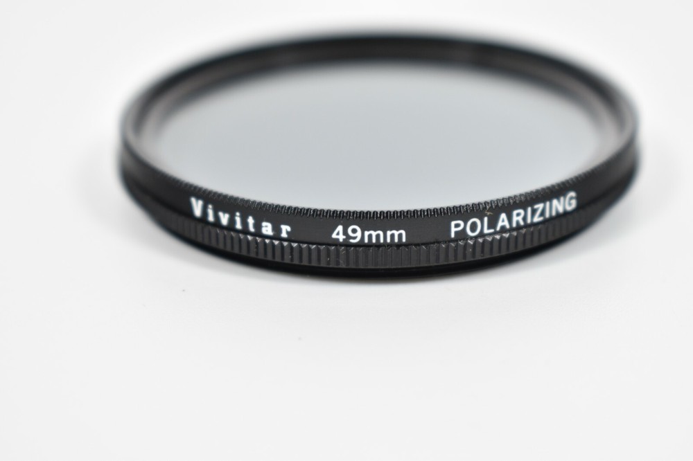 Vivitar 49mm Polarizing Camera Filter Lens