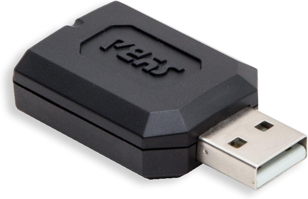 Syba external USB Stereo Sound Adapter for Windows, Mac, Linux Extra Black