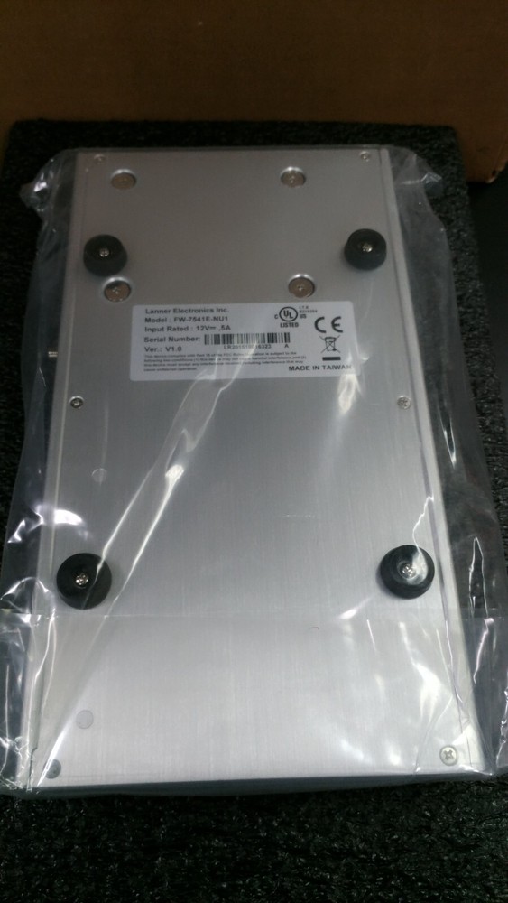 LANNER FW-7541E-NU1 Compact Desktop Network Appliance