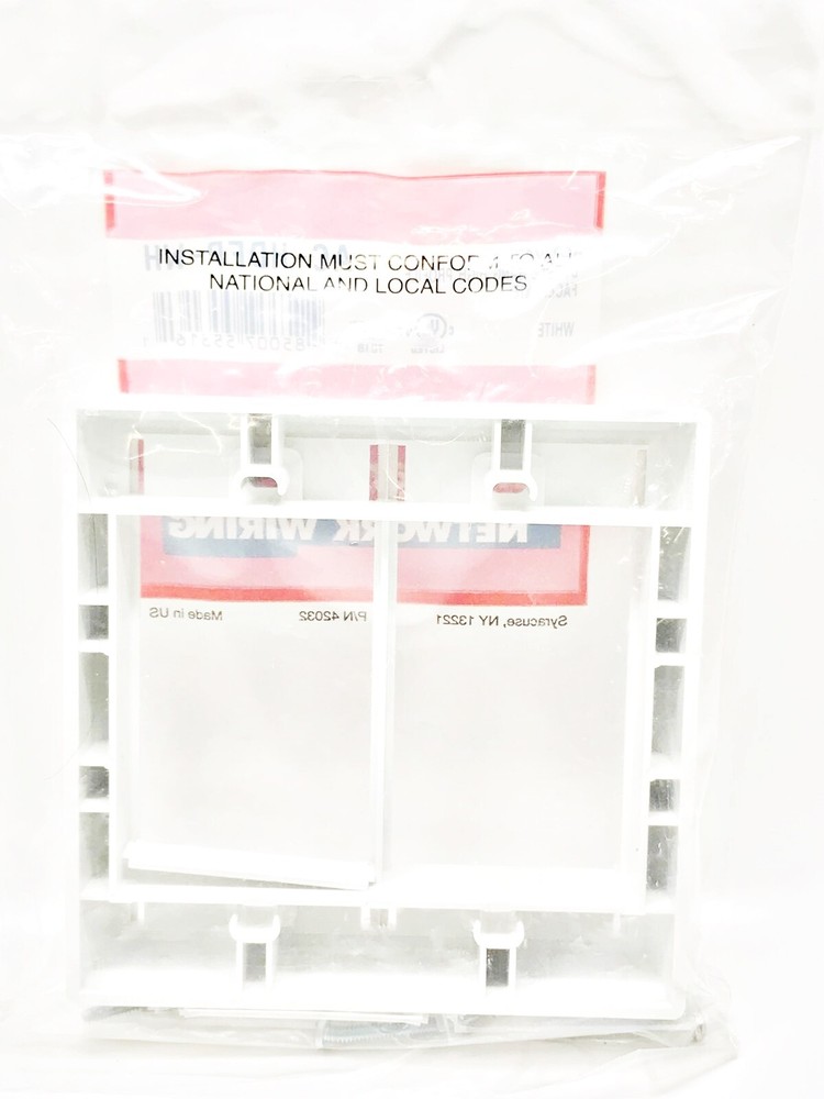 DOUBLE - GANG HIGH PROFILE FACEPLATE