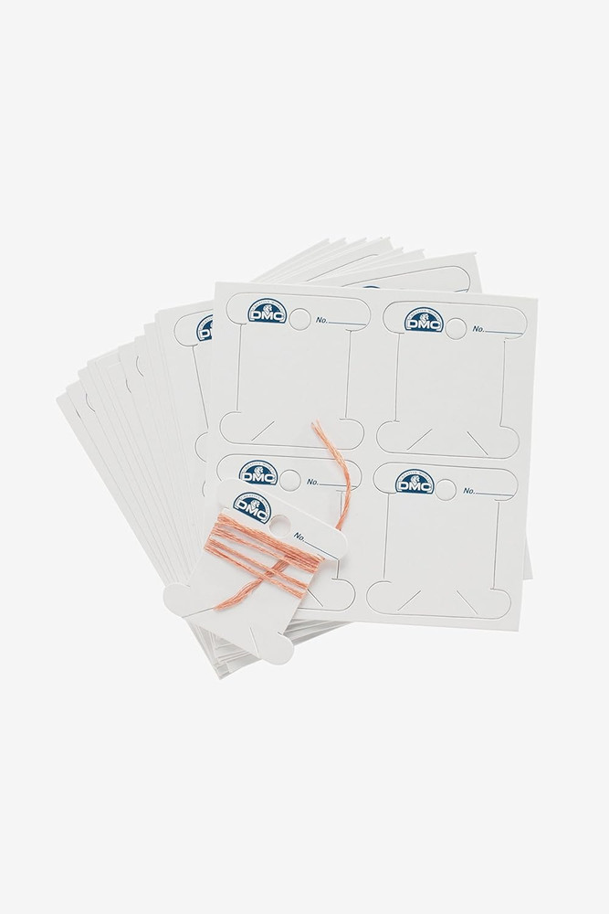 Cardboard Floss Bobbins, 56/Pkg
