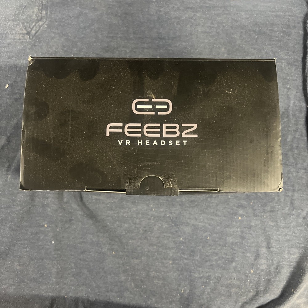 VR Headset For IPhone & Android 2.0 FEEBZ Virtual Reality Goggles Black