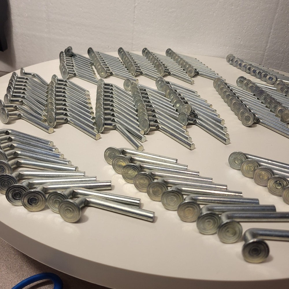 Universal Pallet Rack J Bolt Drop Pin, Pkg Qty 167