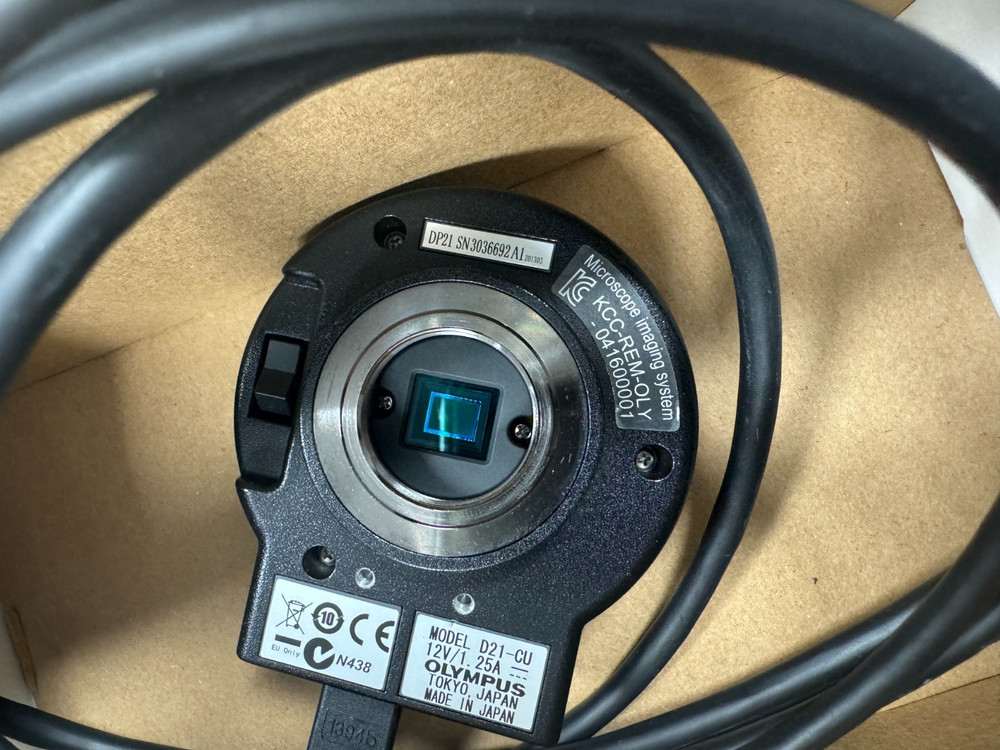 Olympus Microscope Camera DP21 Model D21-CU #17492