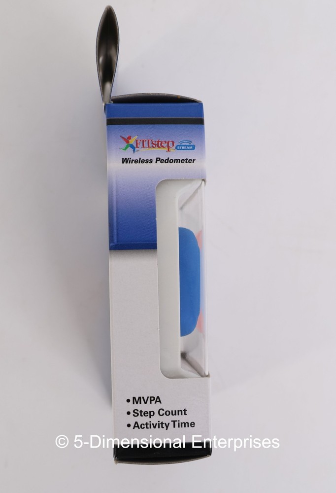 Gopher FITstep Stream Wireless Pedometer Step Count Activity Time MVPA - NEW