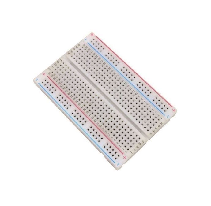400 Tie Points Solderless 8.5CM x 5.5CM PCB Breadboard Mini Test DIY Bread Board