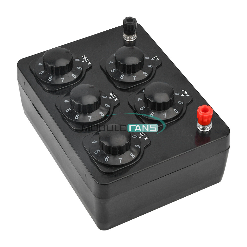 0-9999.9 Ohm Variable Resistance Box Decade Resistor For Physical Resistance