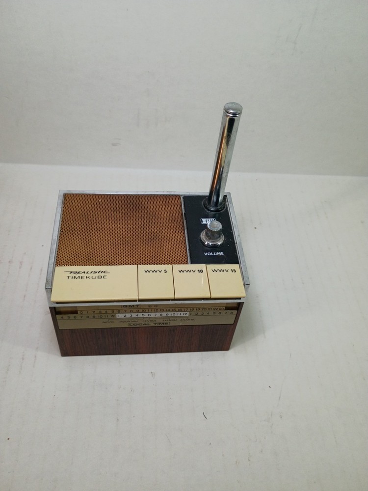 Realistic Timekube 12-159A 9v Antenna Untested