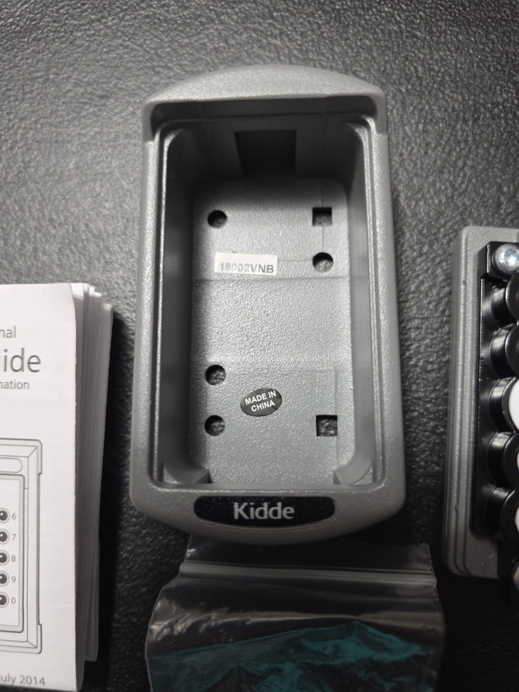 New Kidde Accesspoint Slimline 2key Mounted Key Safe