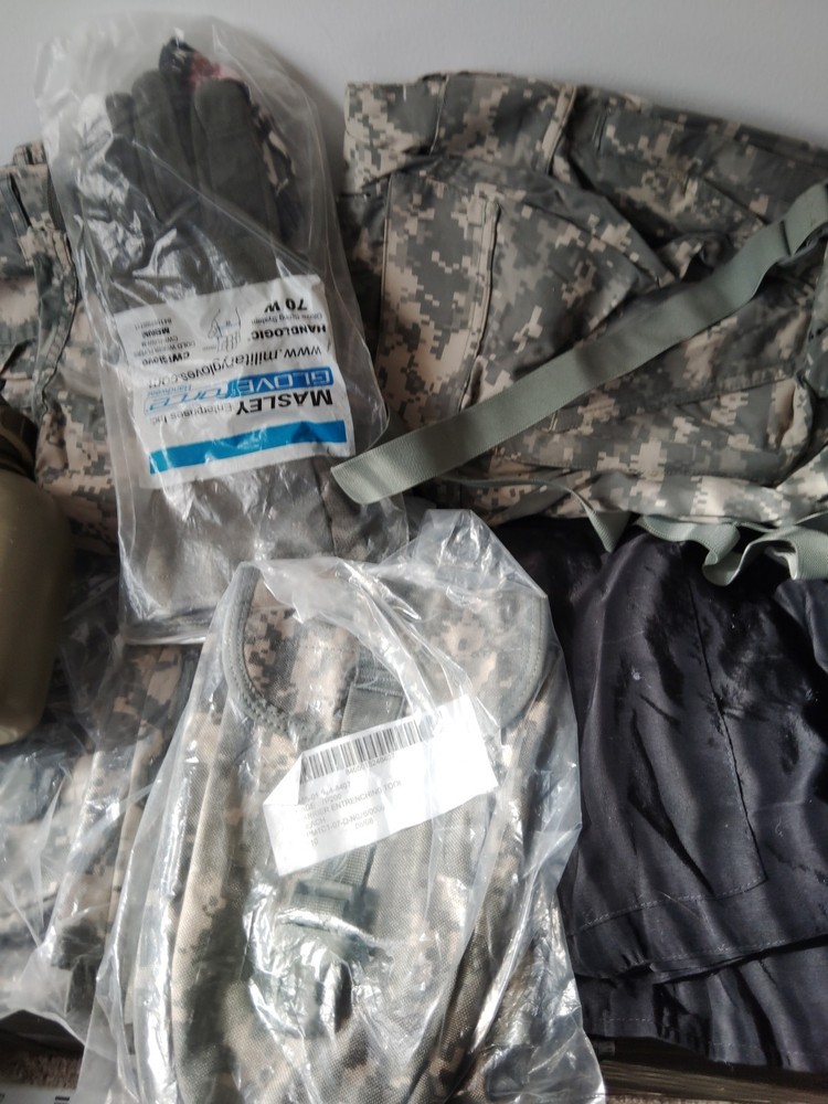Tactical Gear Lot- Uniform Items And Supplements