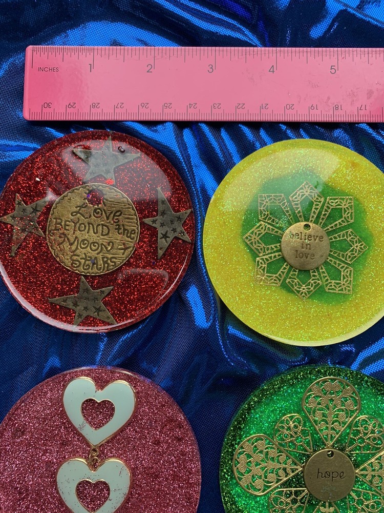 Handmade LOVE Magnets. Please Choose, Or Random Pick.