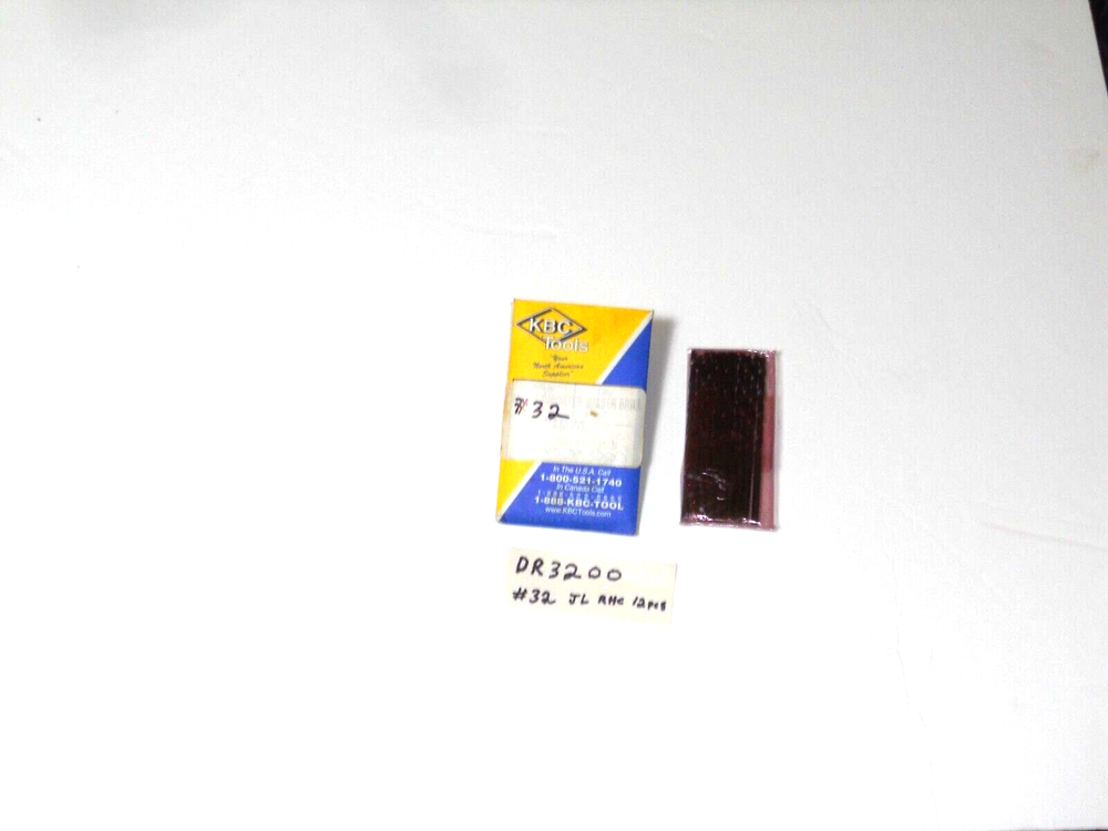 DR3200) #32 HSS, JL., DRILL BITS, GP, 118deg., 12 pcs.