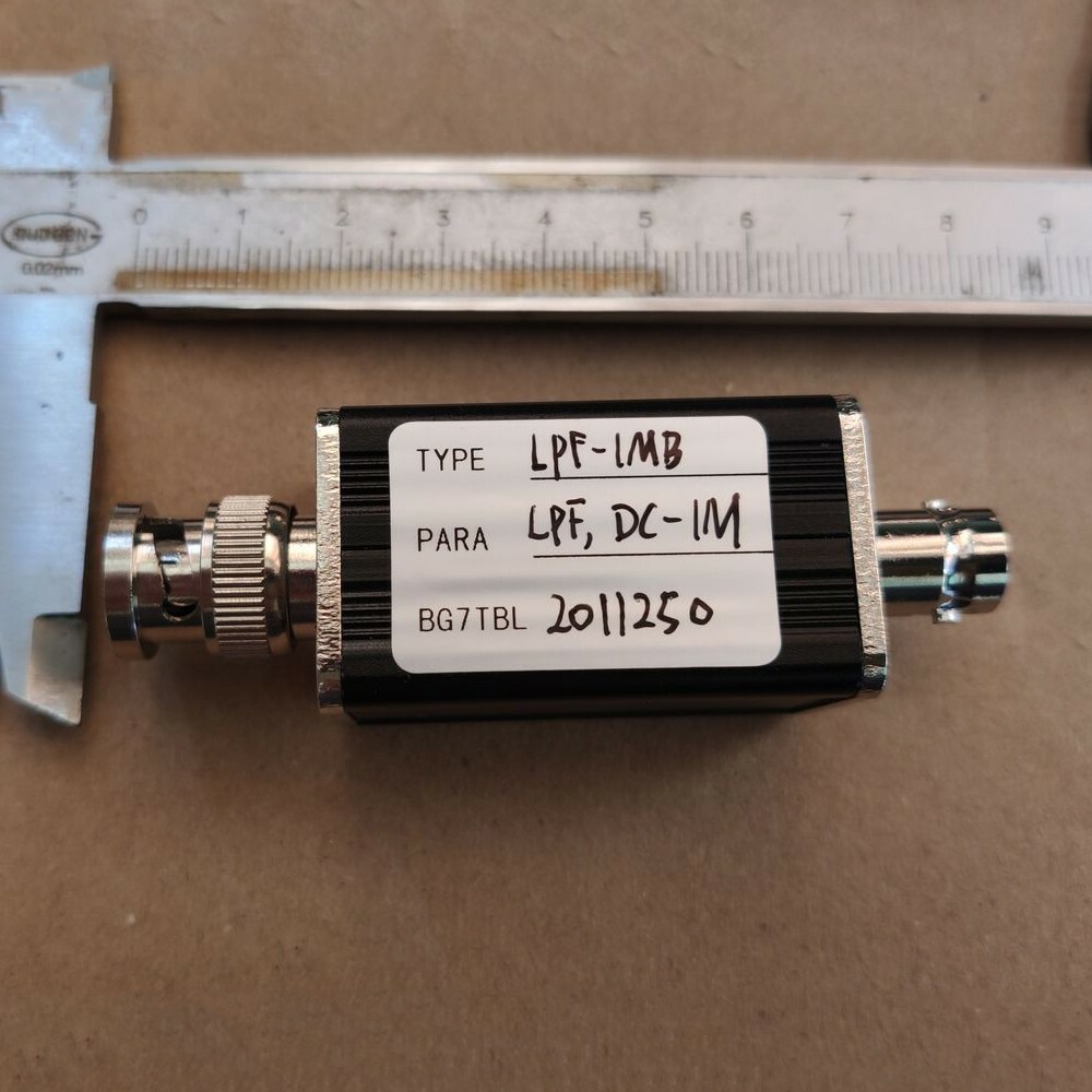 RF Low Pass Filter LPF Filter W/ BNC Connector For RF Ham Radio Uses DIY #OM91