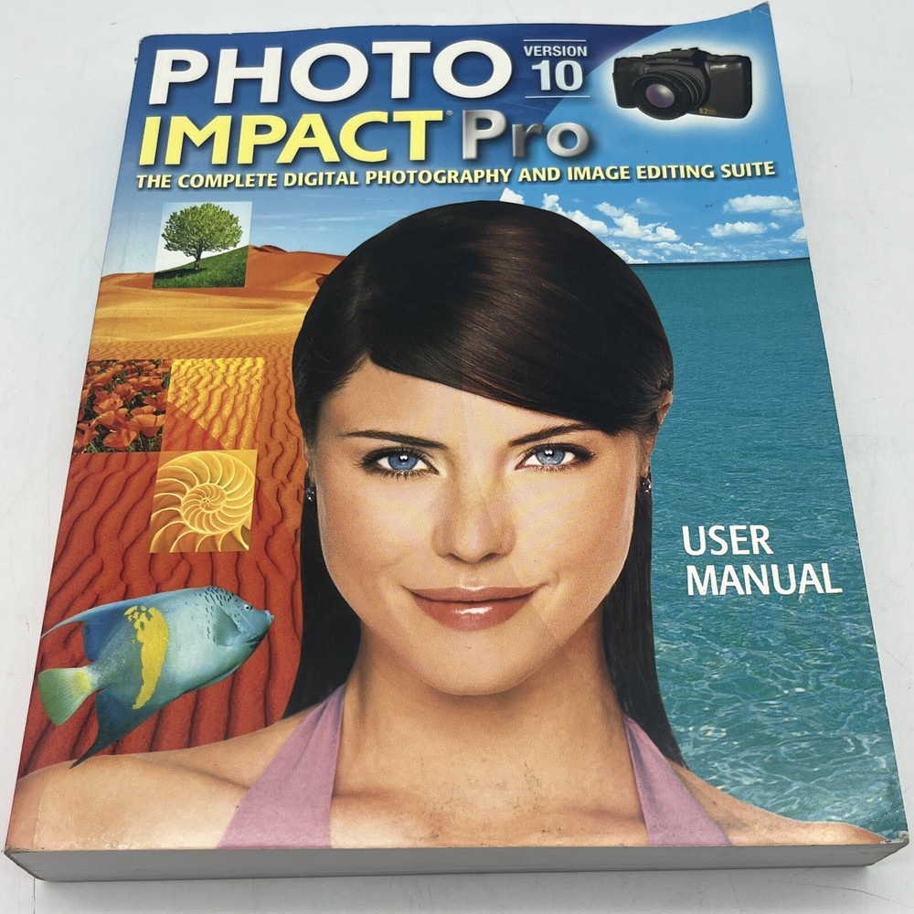 Photo Impact Pro Version 10 Nova Development  Manual Book ONLY, Image Editing