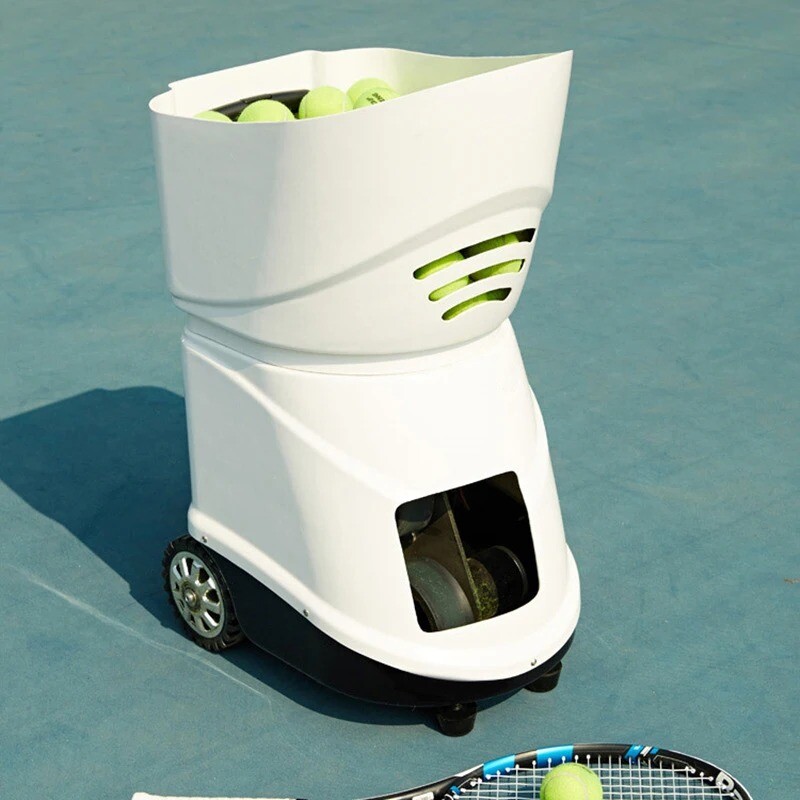 Intelligent Electronic Tennis Ball Machine Portable Tee with Remote Control